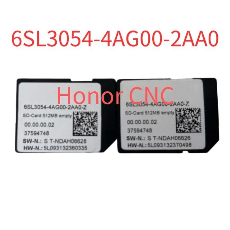 6SL3054-4AG00-2AA0 Nuovissima scheda SD SINAMICS 512 MB vuota