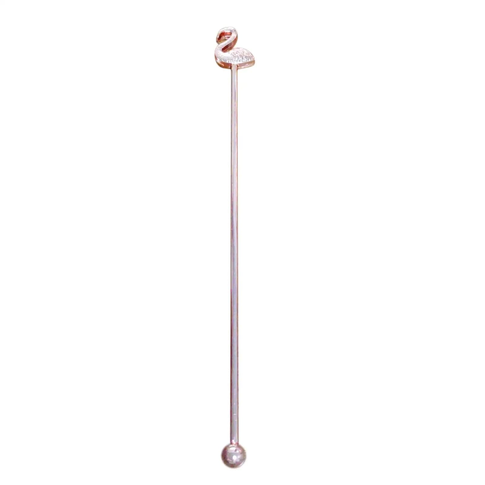 8Inches Bar Cocktail Spoons Set, Stainless Steel Cocktail Shaker Cocktail Mixing Spoon