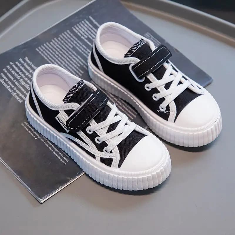 Scarpe basse per bambini in tela ultra morbida scarpe da ginnastica traspiranti con suola piatta per ragazzi ragazze grandi bambini medi 2026 primavera autunno Casual