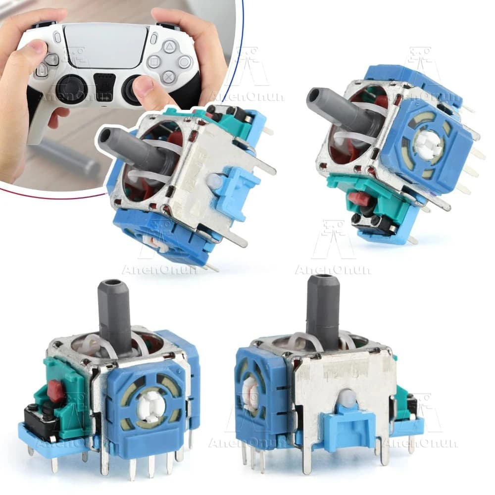 Joystick ALPS originale per kit di riparazione sostitutivo controller PS5 Gamepad Thumbstick Modulo sensore analogico 3D Parti di gioco durevoli