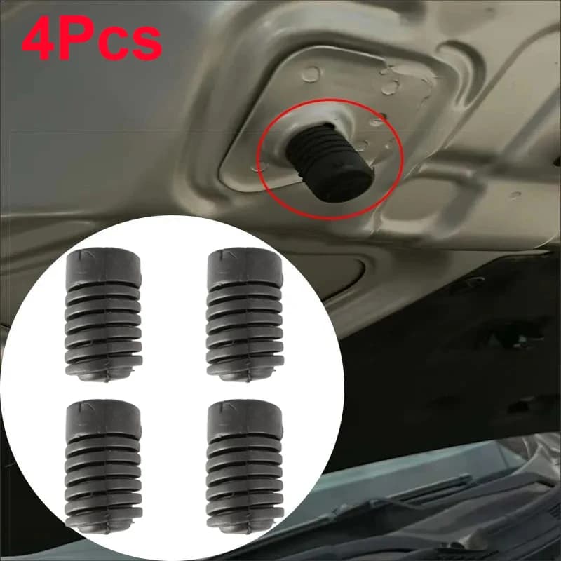 4X Accessories Boot Bonnet Hood Lid Tailgate Cushion Rubber Stop Buffer For Nissan X-Trail T31 Hyundai Accent Veloster Kia Ceed