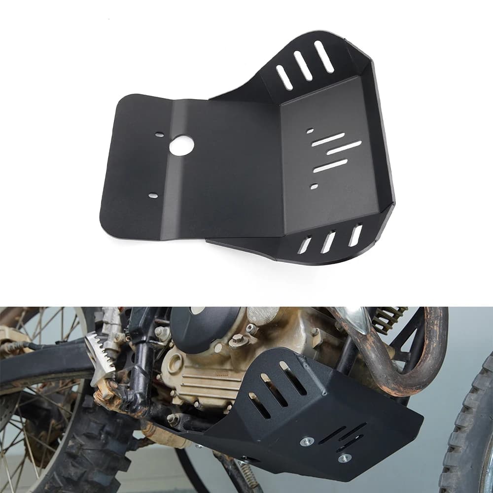 Motorcycle 4mm Aluminum Engine Skid Bash Plate Cover Guard Skid Plate XT250 2008-2019 2020 2021 2022 2023 2024 2025 For Yamaha