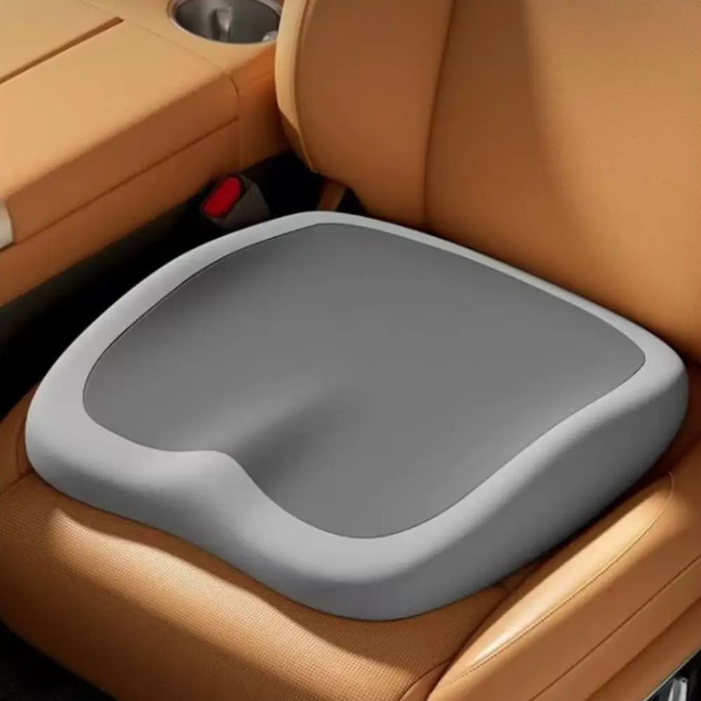 Comodo cuscino ergonomico per sedia da ufficio, morbido cuscino per seggiolino auto antiscivolo, cuscino per sedile ispessito a forma di W per studenti