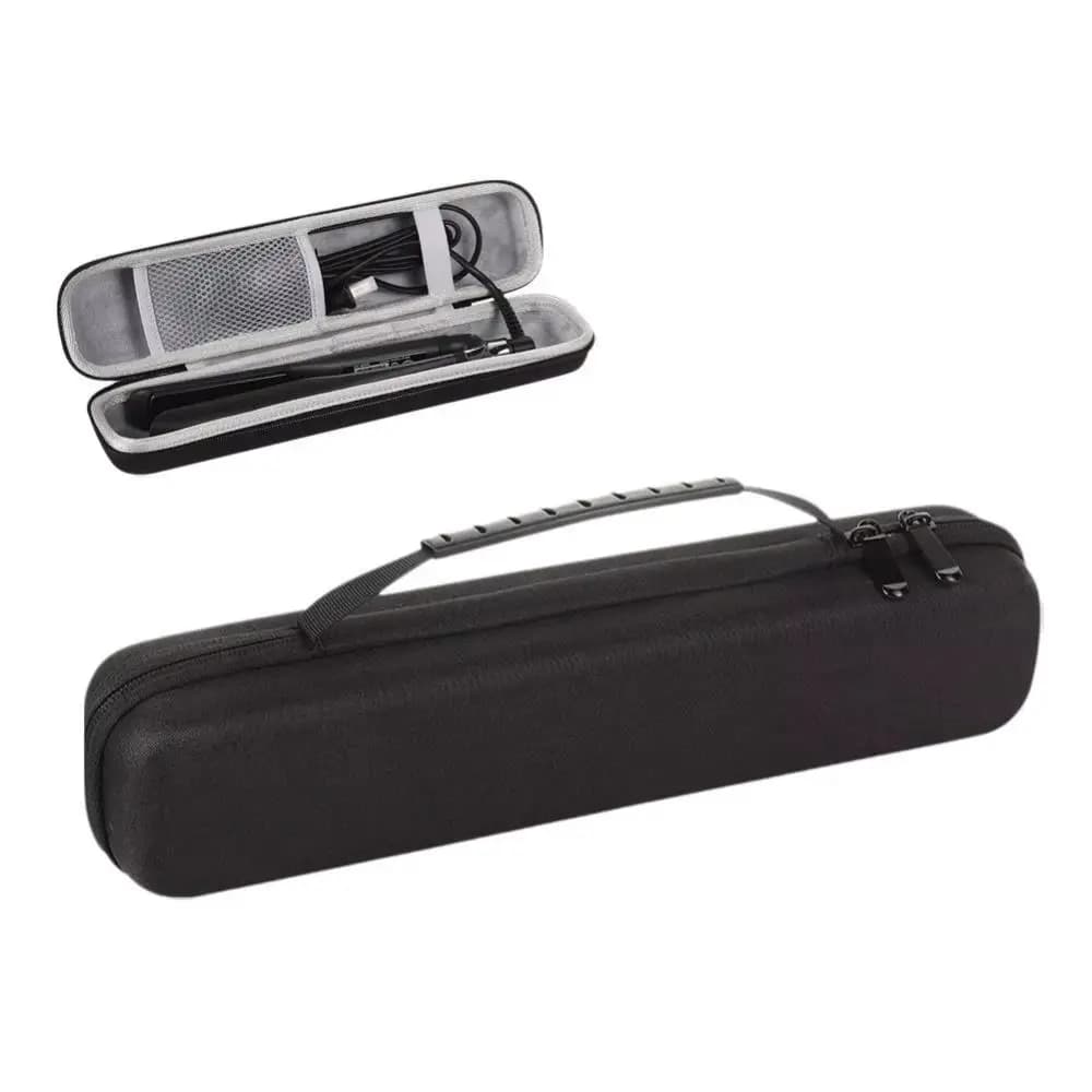EVA Hard Case Hair Straightener Storage Bag Shockproof Portable Curling Iron Storage Bag with Handle Lightweight