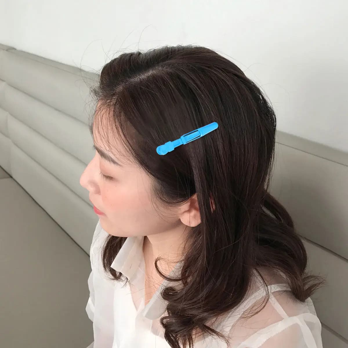 Set of 15 Professional Hair Clips, Heavy Duty Hair Clips, Home Use and Salon, for Styling and Treatments