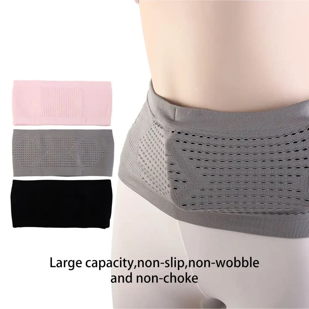 Cintura da corsa sottile cintura da corsa in vita per donna uomo cinture da corsa sottili cintura sportiva regolabile per soldi contiene soldi per il telefono
