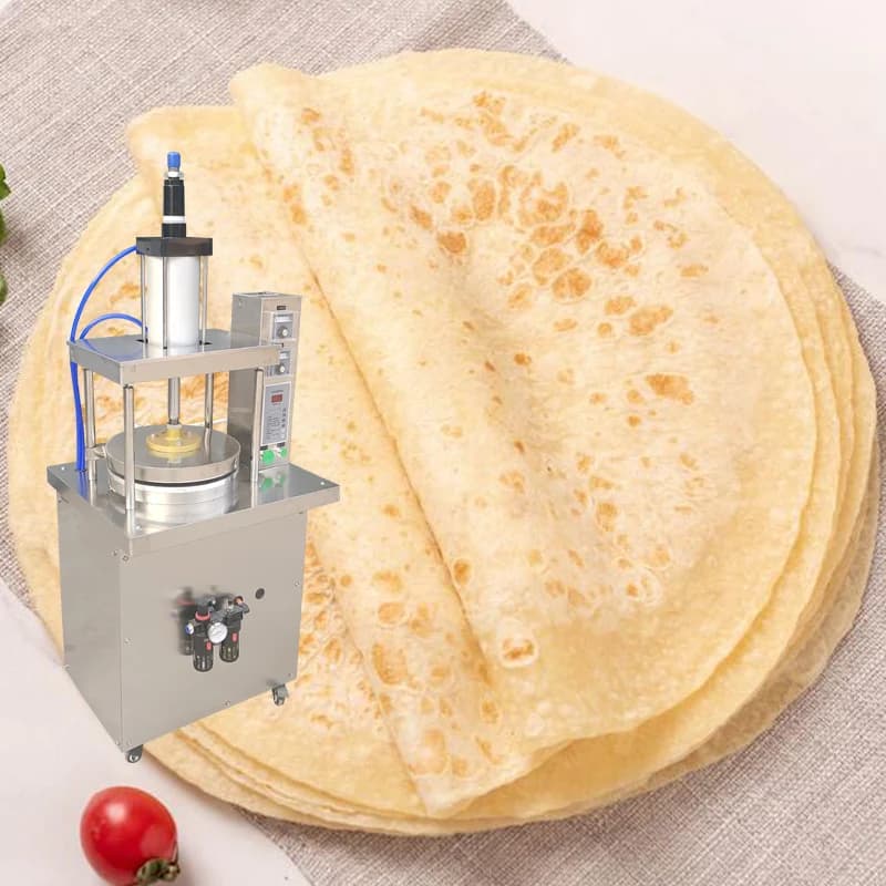 Macchina Commerciale per Appiattire l'Impasto della Pizza, Pressa per Pasta e Pasticceria