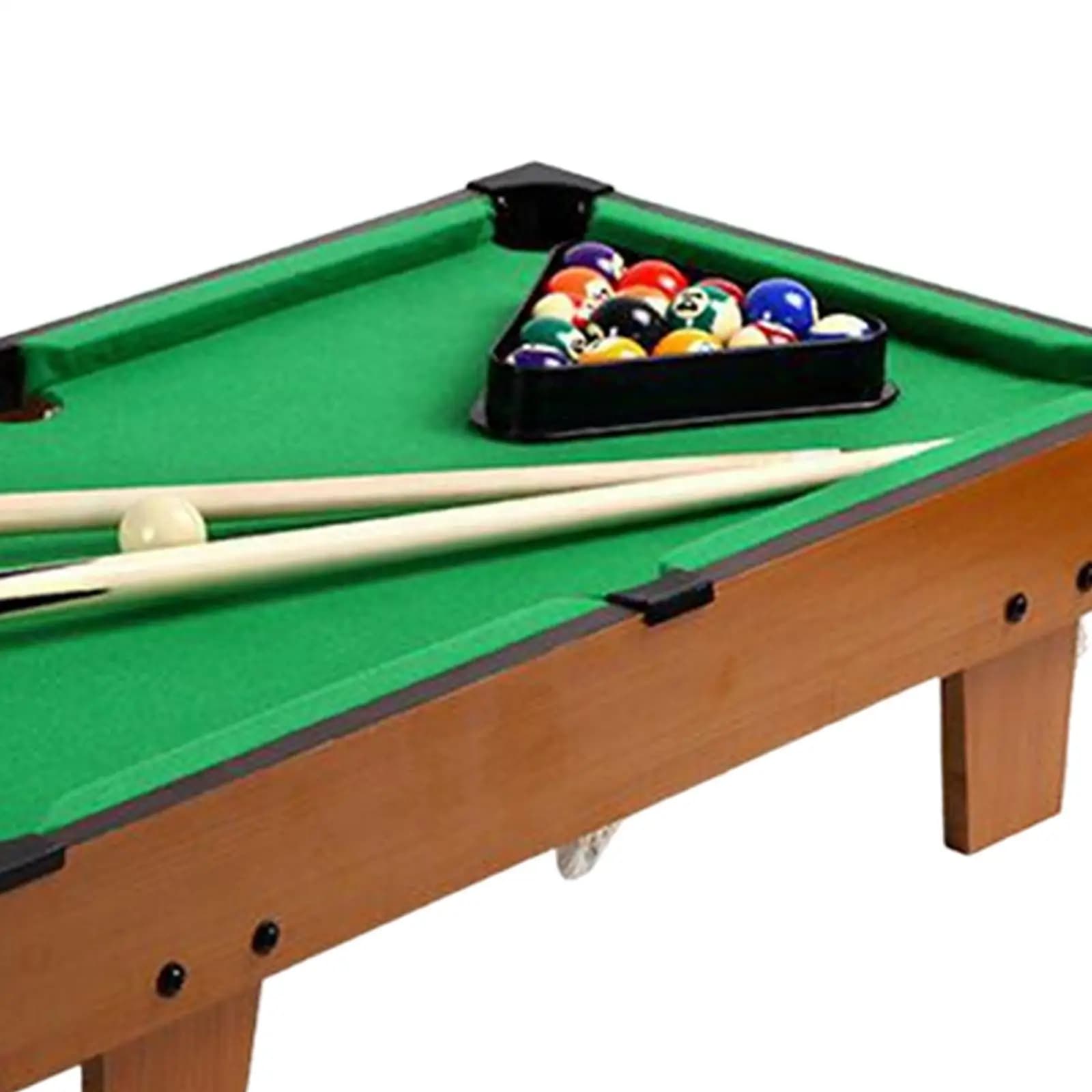 Set da biliardo portatile in legno, gioco da tavolo per interni, mini gioco da tavolo per il tempo libero