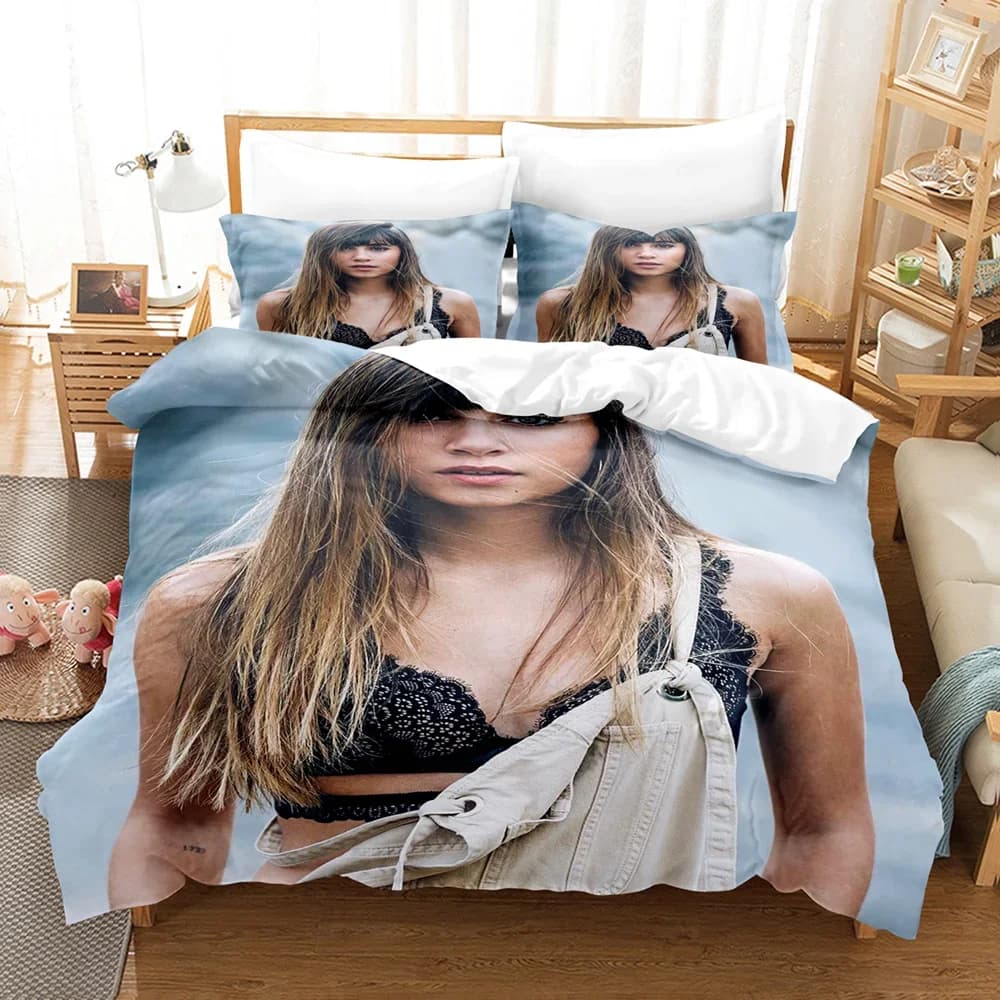 Cantante spagnolo A-Aitana Set biancheria da letto Copripiumino Cantante 3 pezzi Doppio Twin Completo Queen King Biancheria da letto per bambini adulti Trapunta
