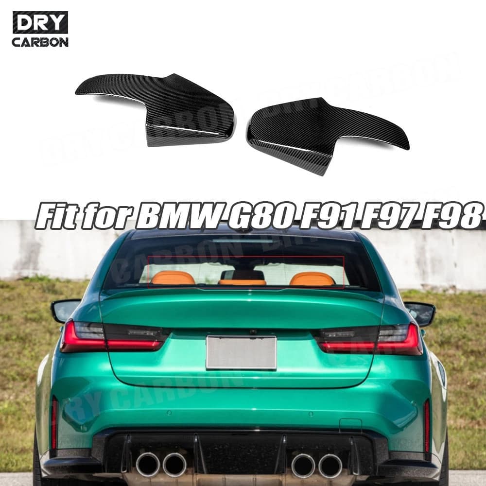 Per BMW Serie 8 F91 F97 F98 2020+ e G80 M3, Coperture Interne per Sedili in Fibra di Carbonio, Kit Carrozzeria e Accessori in FRP