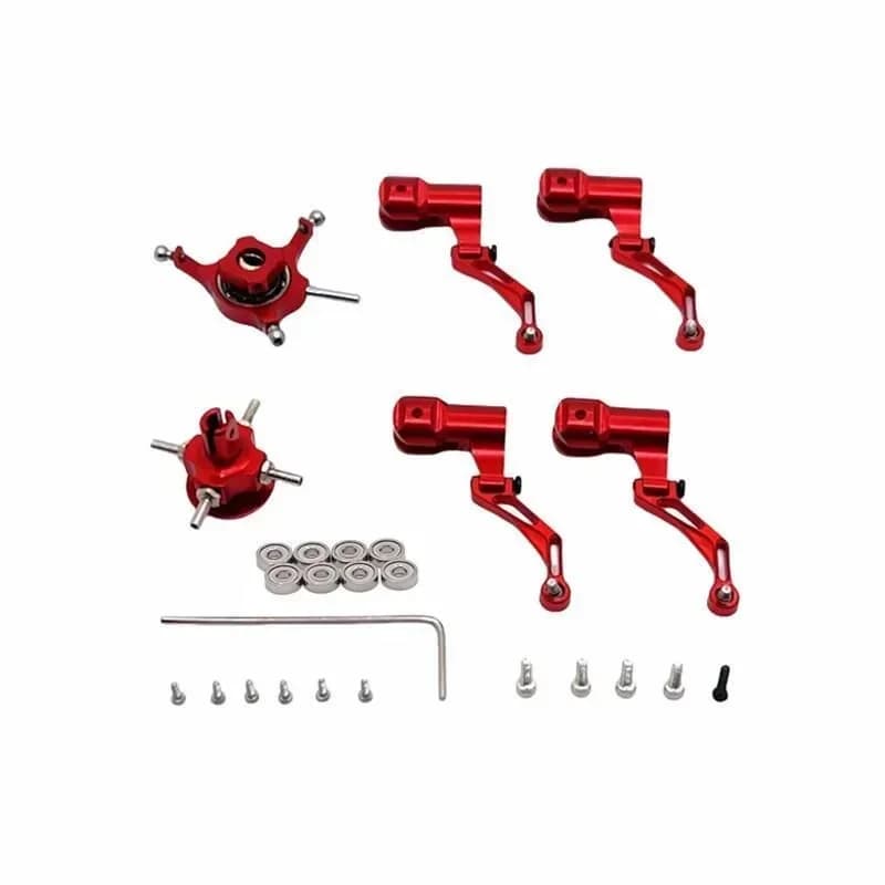 Set piatto oscillante per elicottero RC con cuscinetto sostituisce il pezzo di ricambio per WLToys K124 K170