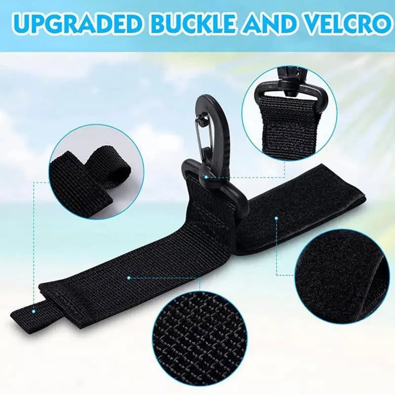 Set di toppe e ganci per corda 6X Fissaggio rapido multifunzionale Patch stabile Fibbia fissa marina Forniture per sartiame per barche per zattera di canoa
