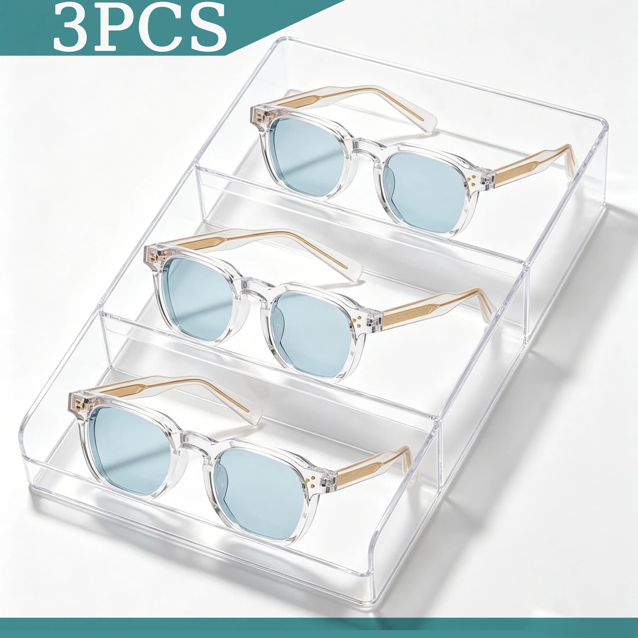 1/2/3 Pcs HBK Wholesale New Men Sunglasses Retro UV400 Square Frame Sun Glasses for Women Outdoor Travel Summer Glasses