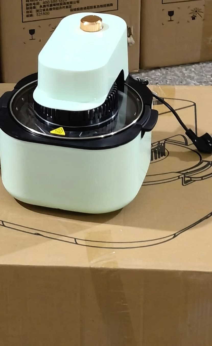 Multifunctional Air Fryer Household Flip Visual Electric Oven 6.5L Large Capacity