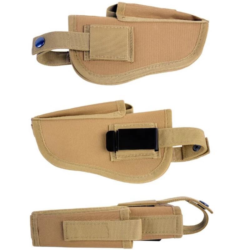 Left and Right Hand GL Melt Holster Tactical Waist Gun Holster and Magazine Slot EDC Pistol Holder Pocket