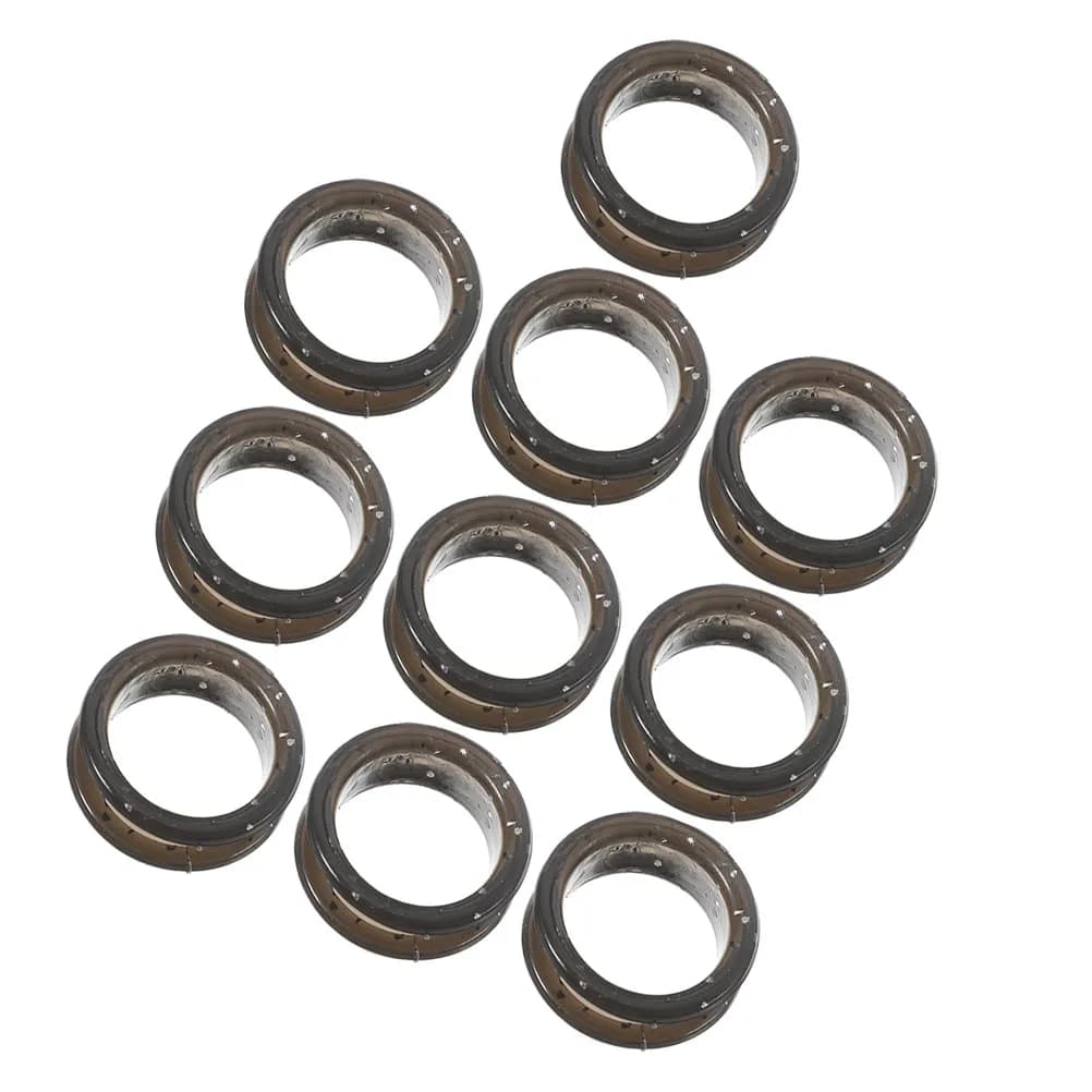 10 Pezzi Anelli Ergonomici in Silicone per Protezione Dita, per Forbici da Parrucchiere, Forbici per Toelettatura Animali, Inserti per Pollice da Barbiere, Impugnatura che Riduce l'Affaticamento