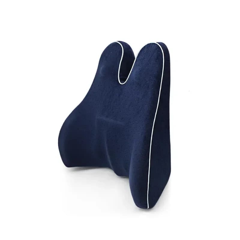 2025 Nuovo cuscino per schienale per sedia ortopedico Memory Foam Seggiolino auto Divano da ufficio Vita Supporto laterale lombare Cuscino Colonna vertebrale Coccyx Proteggi