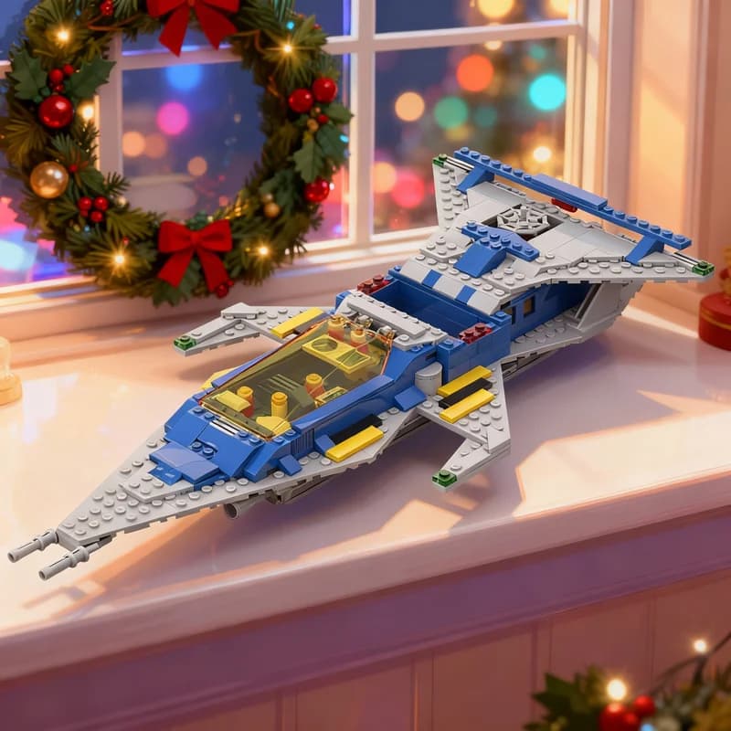 475 pz MOC Galaxy Paladin Space Classic Model Building Blocks Creative DIY Gift Display Decor Assemble Premium Adult Kids Desk
