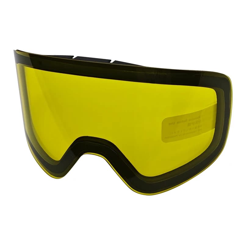 LOCLE Magnetic Flip-top Anti-Fog Ski Goggles Ski Mask OTG Skiing Eyewear Double Layers UV400 (Only Lens)