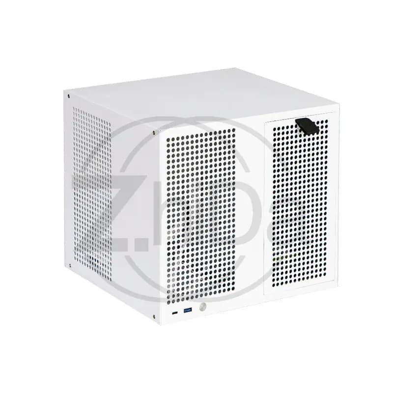 Chassis NAS Sagittario a 8 alloggiamenti – Compatibile con scheda madre ATX Power/MATX, PCIe a tutta altezza, Black Home Storage