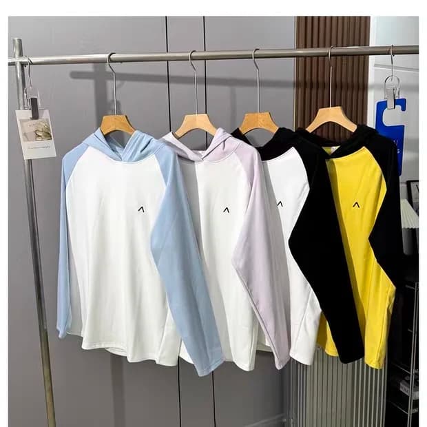 Soft Skin-Friendly Double-Sided Fleece Hoodie Base Shirt Loose Shoulder-Sleeve Couple Style Autumn Winter New Arrival
