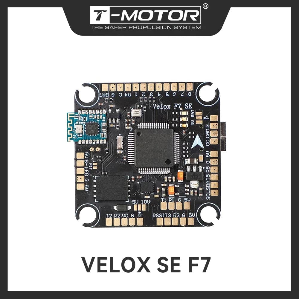 T-MOTOR Velox F7 SE Flight Controller F7 FC 3-6S 12-27V for FPV Drone Multirotor UAV
