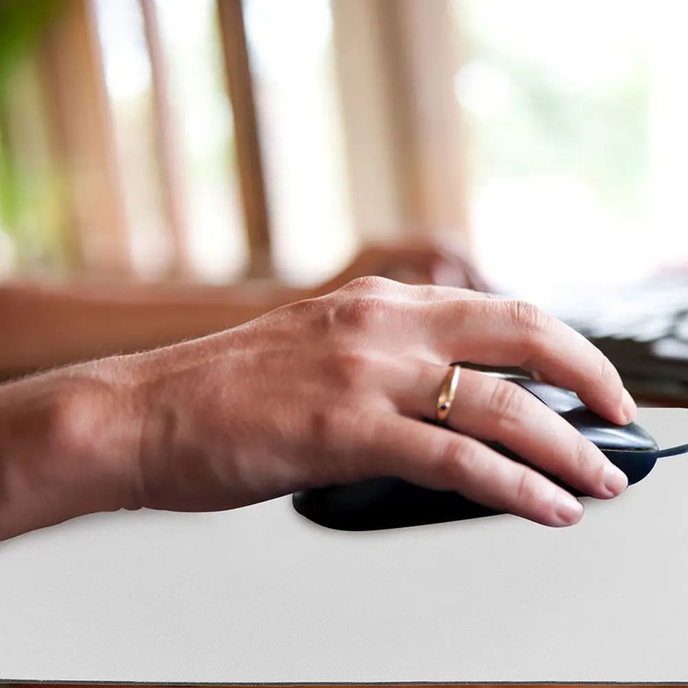 20 Pezzi Tappetini per Mouse Sublimabili, Grandi Dimensioni, per Gaming e Ufficio, Personalizzabili con Trasferimento a Caldo per Computer e Laptop
