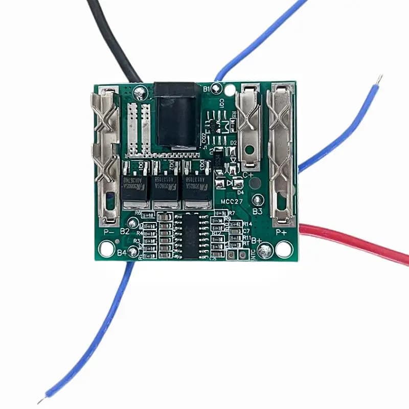 Scheda di protezione per la ricarica della batteria 5S BMS 18V 21V 20A, modulo circuito di protezione per batterie agli ioni di litio.