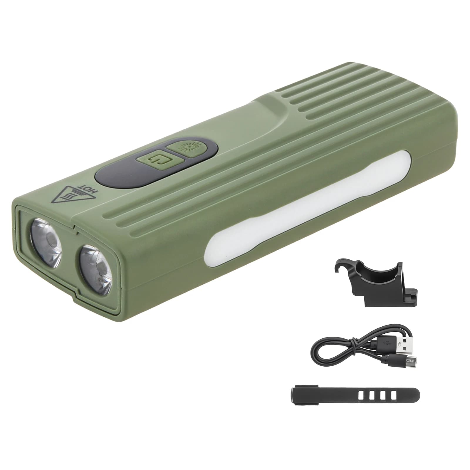 Waterproof Type C Rechargeable Bike Headlight 4 Modes Ultra Bright Bicycle Lights for Night Riding Waterproof Bike Front Light
