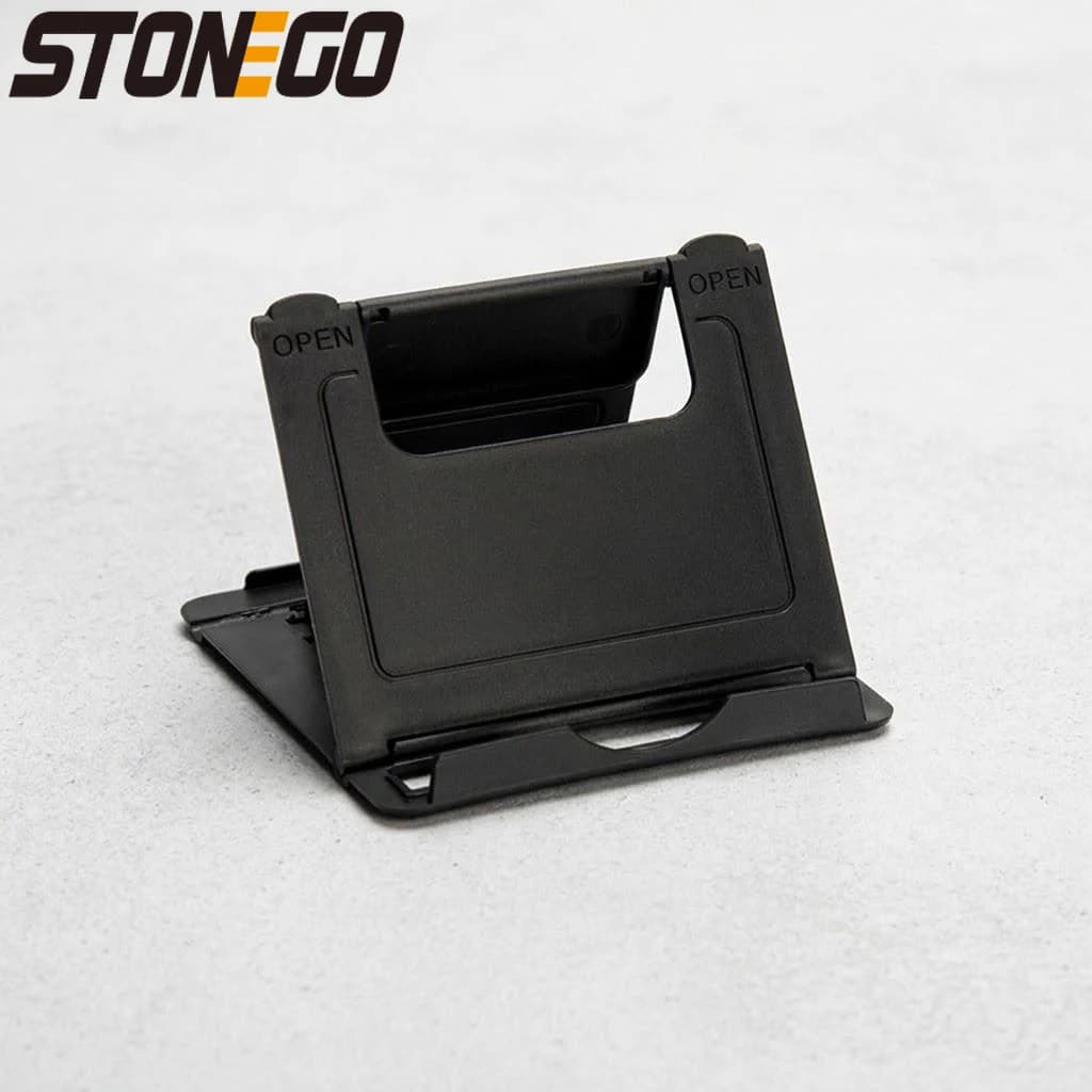 Supporto per telefono cellulare con treppiede in plastica pieghevole regolabile compatibile con iPhone Xsmax Huawei P30 Xiaomi Mi 9