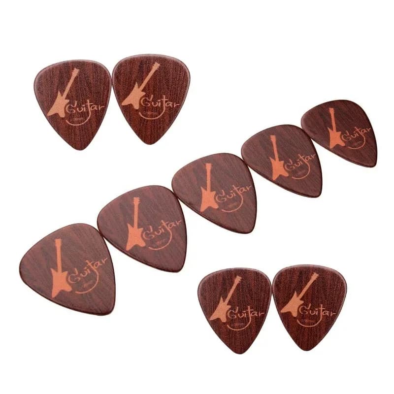 Plettri per chitarra da 5 pezzi 0.71/0.96MM Plettri in celluloide premium con acustica elettrica o ukulele Migliore idea regalo Plettri per basso