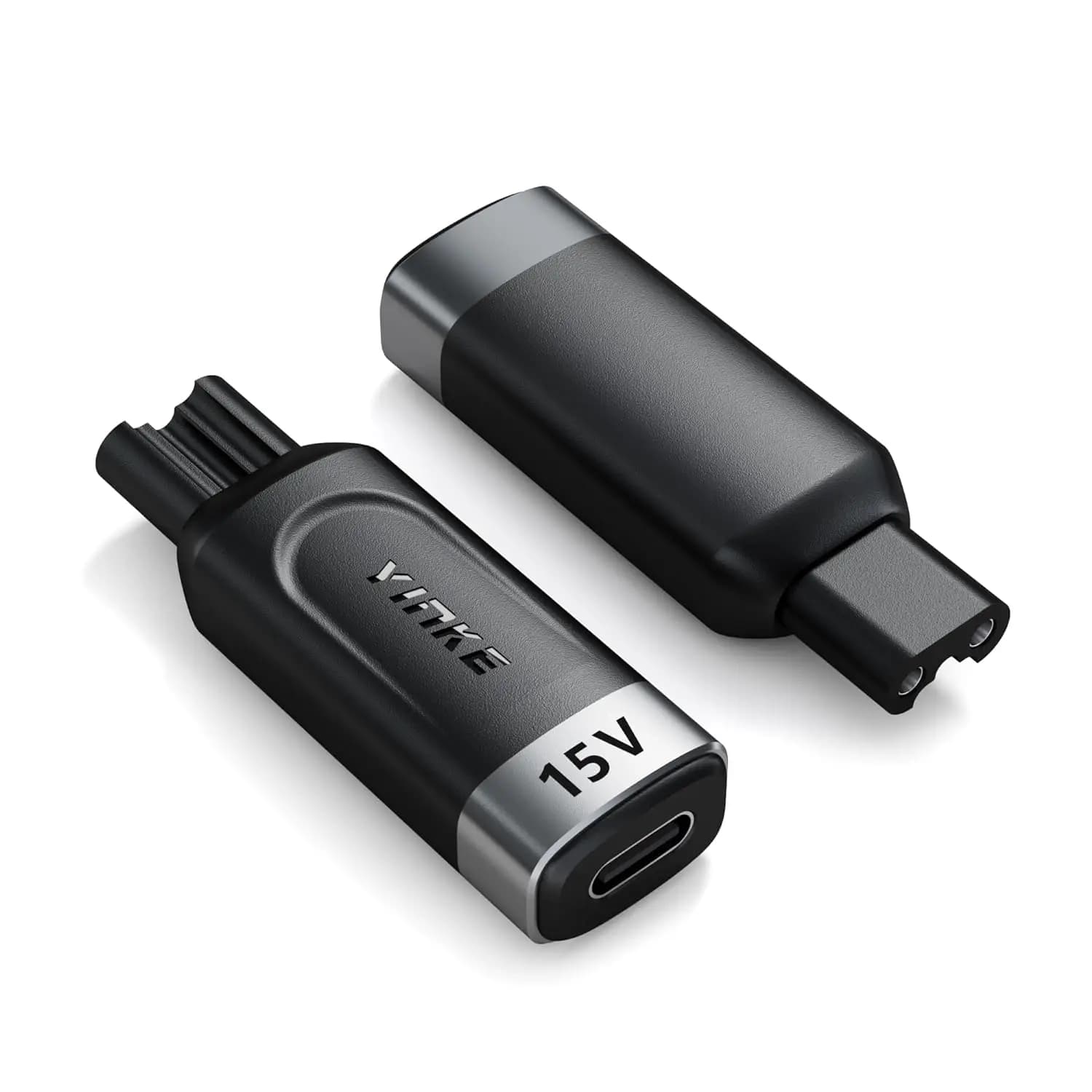 Yinke 15V HQ8505 Tipo-C Adattatore per rasoio Convertitore di ricarica per Philips Norelco One Blade QP6520 QP6530 QP6510 Barba Trimmer