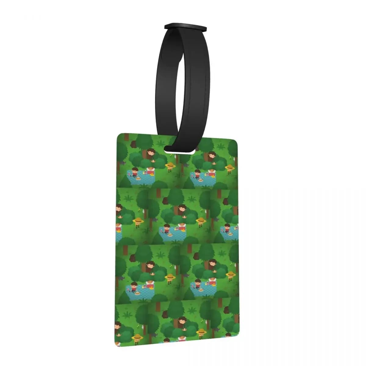Sneaky Sasquatch Etichette per bagagli da picnic Accessori per valigie Moda da viaggio Etichetta per imbarco per bagagli Porta etichette ID Nome Indirizzo