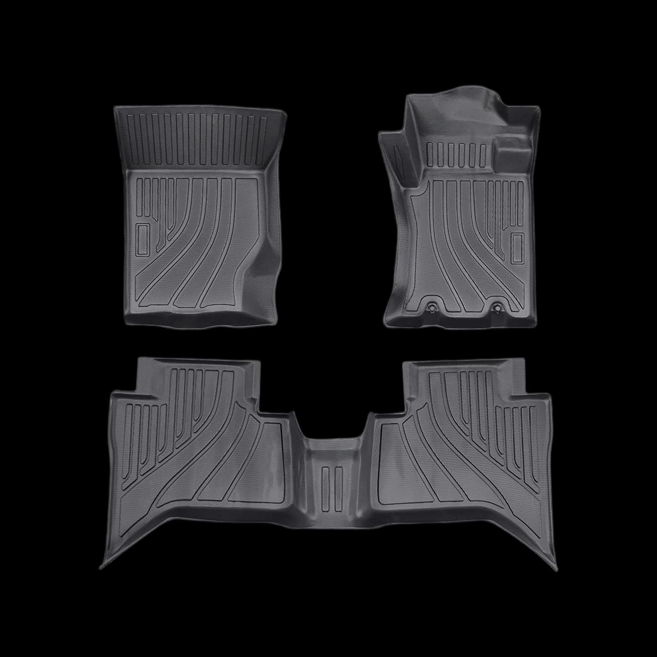 [RHD]Triton/L200 2015-2024 Four Seasons Waterproof and Anti-Slip TPE Floor Mat for Cars.