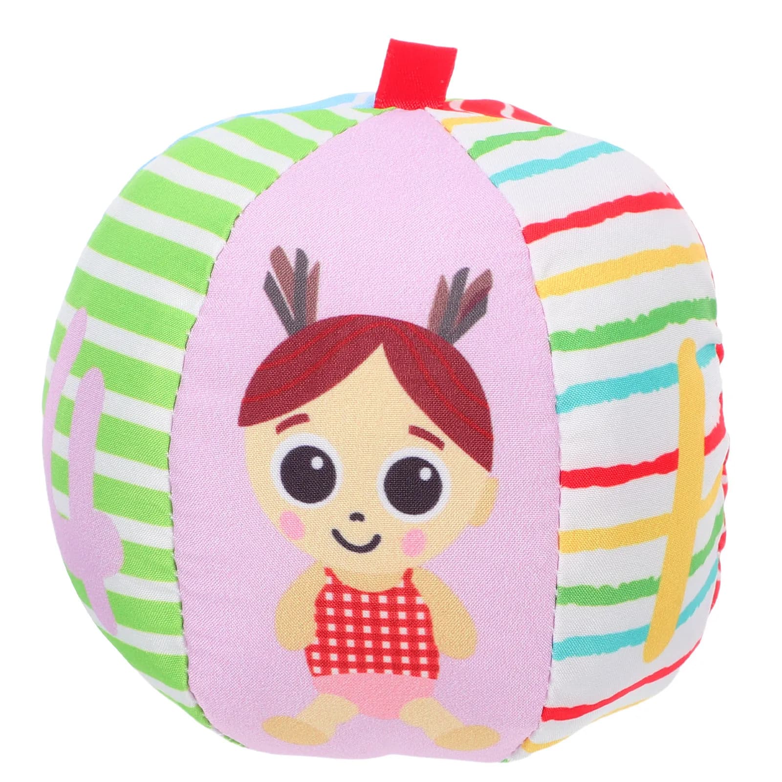 Pallina per afferrare con la mano per bambini, morbida, leggera, educativa per lo sviluppo sensoriale, colore brillante, suono di campanello, gioco per interni ed esterni