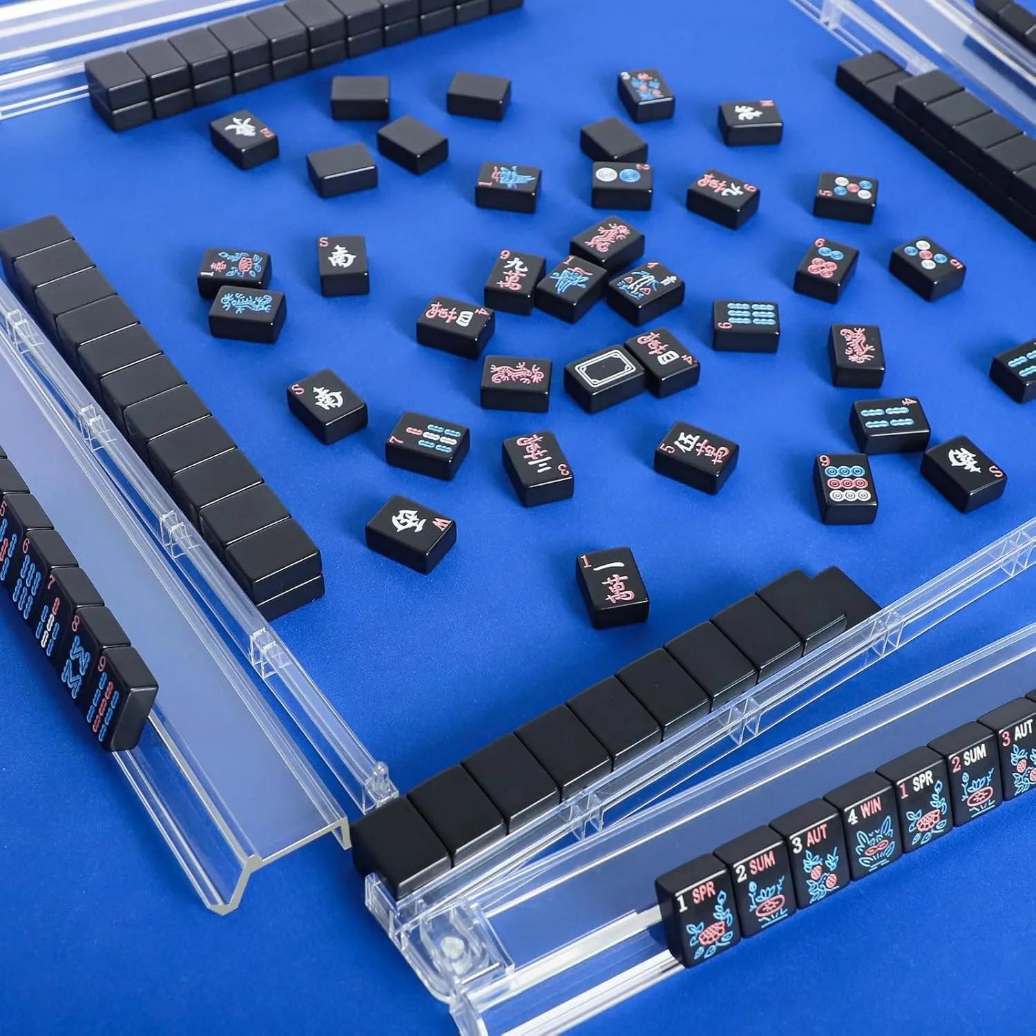 Set di Tessere per Mahjong Americano, 166 Pezzi, Solo Tessere da 1,2 Pollici