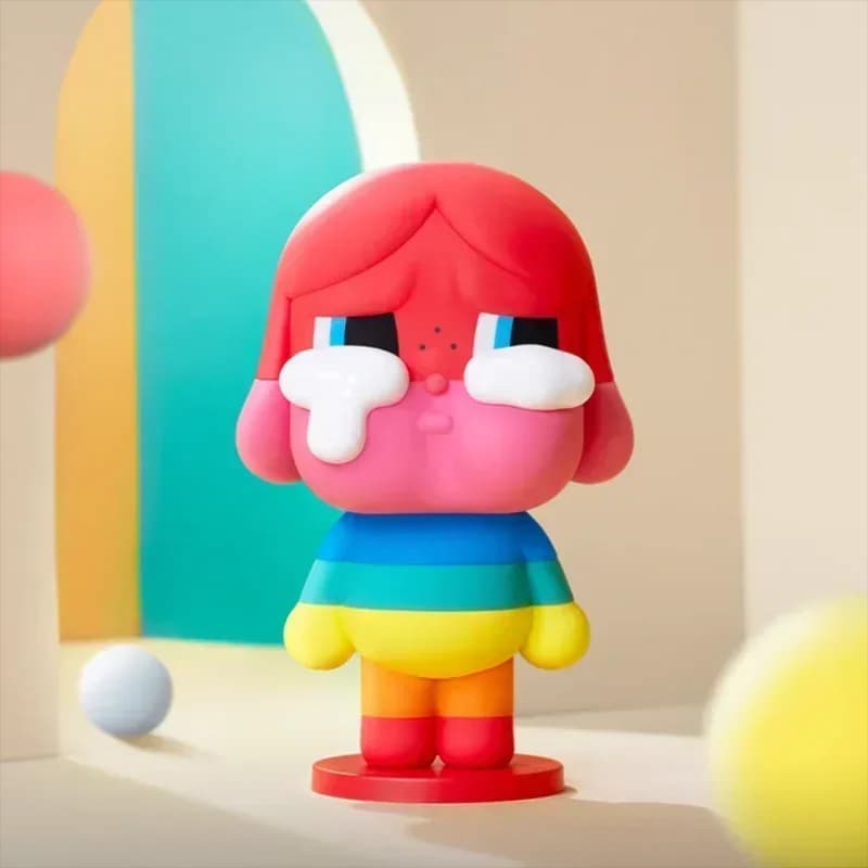 POP MART CRYBABY CRYING AGAIN Serie Blind Box Toys Kawaii Anime Action Figure Sorpresa Mistero Box Bambole Ragazze Regalo