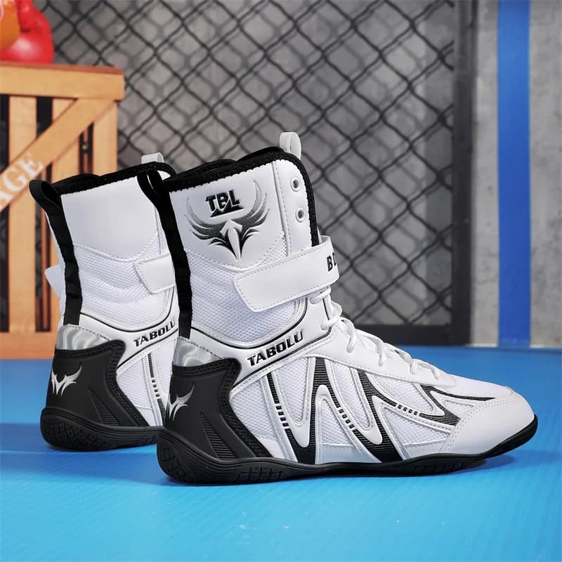 Non-slip wrestling shoes, men's breathable professional boxing shoes, wrestling shoes, comfortable for combat competitions