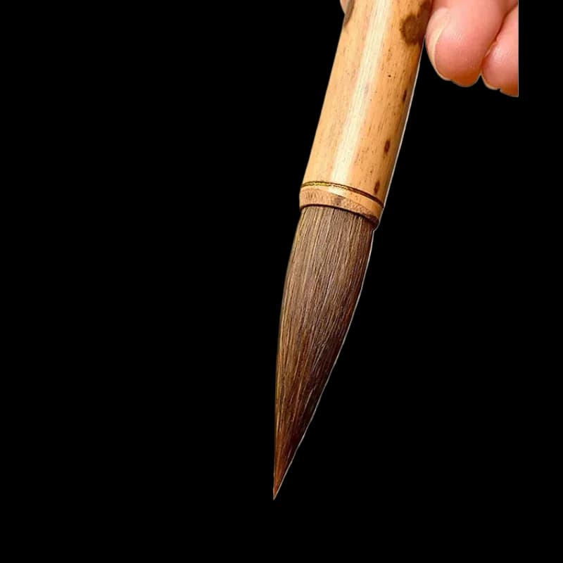 Wolf Hair Brush Weasel Hair Master Calligraphy Brush Pen Chinese Painting Brush Chinese Character Practice Brush Set Art Supply
