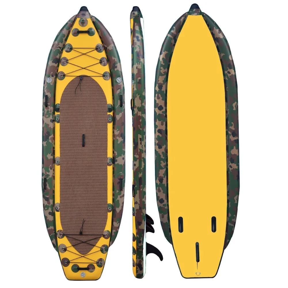 SP2201 Tavola da SUP Gonfiabile, Kayak da Pesca, Imbarcazione per Sport Acquatici
