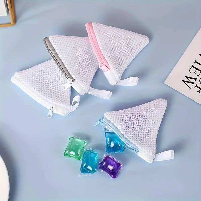 Mini Multi-functional Laundry Bag Small Item & Laundry Detergent Pods Storage Bags With Zipper Closure Laundry Bag