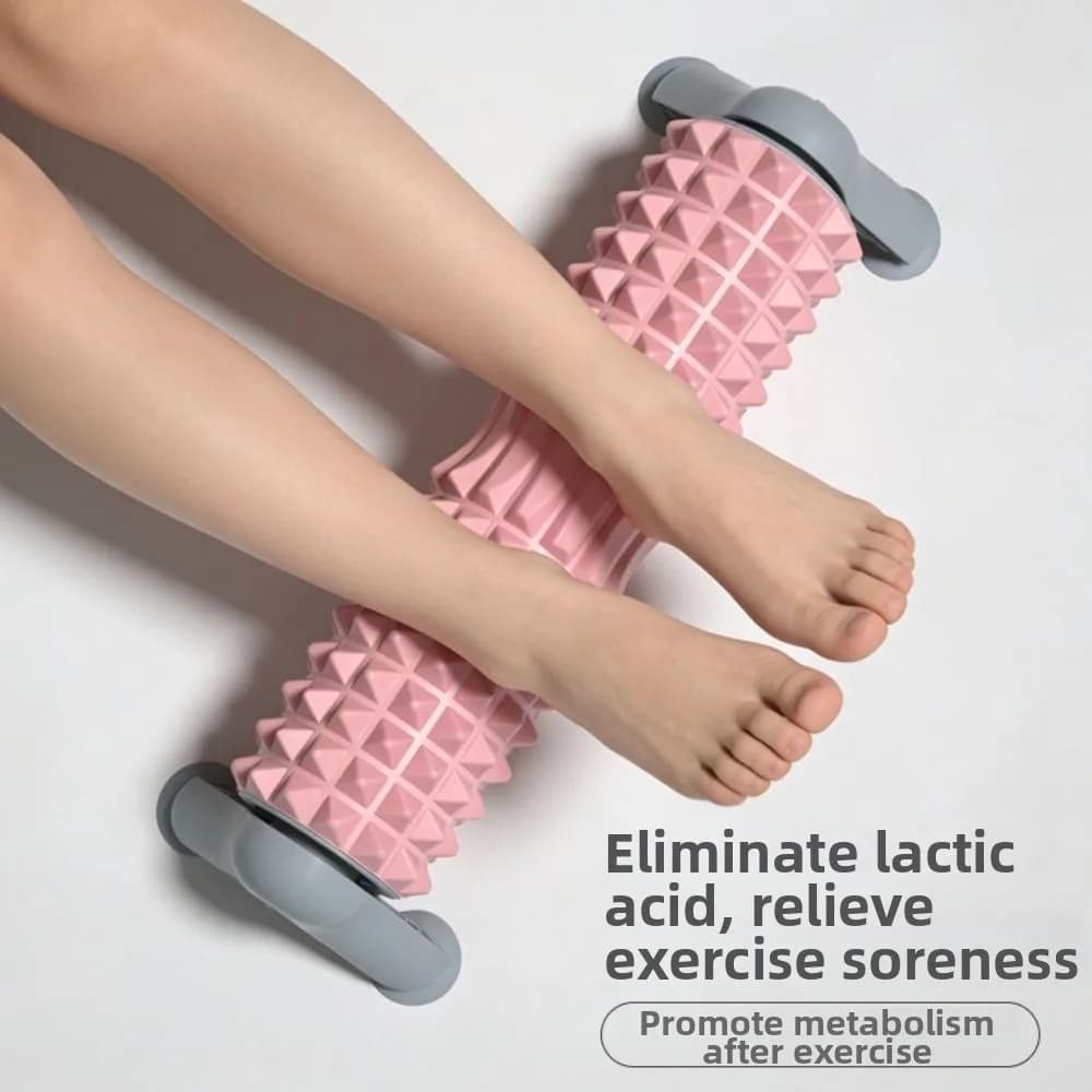 Non-Slip Suction Cup Foam Roller Large Load Bearing with Stand EVA Yoga Column Multifunctional Thickened