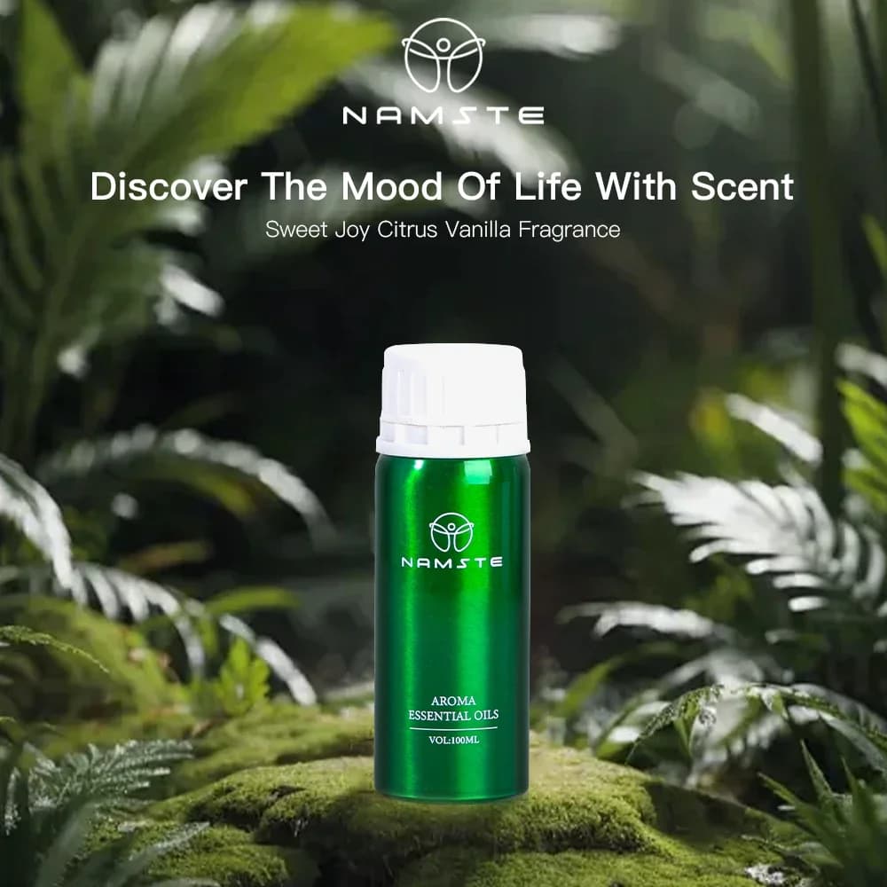 NAMSTE 100ml Harmony Oli Essenziali Puro Naturale per Diffusore Umidificatore Aromaterapia Gelsomino Orchidea Aroma Olio Profumo Spray