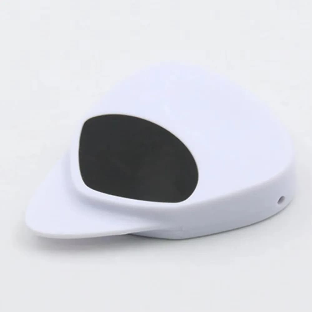 2-in-1 Guitar Pick & Tuner Combo ABS 12-Tone Equal Temperament Multi-function Tuner Small Instrument Accessories
