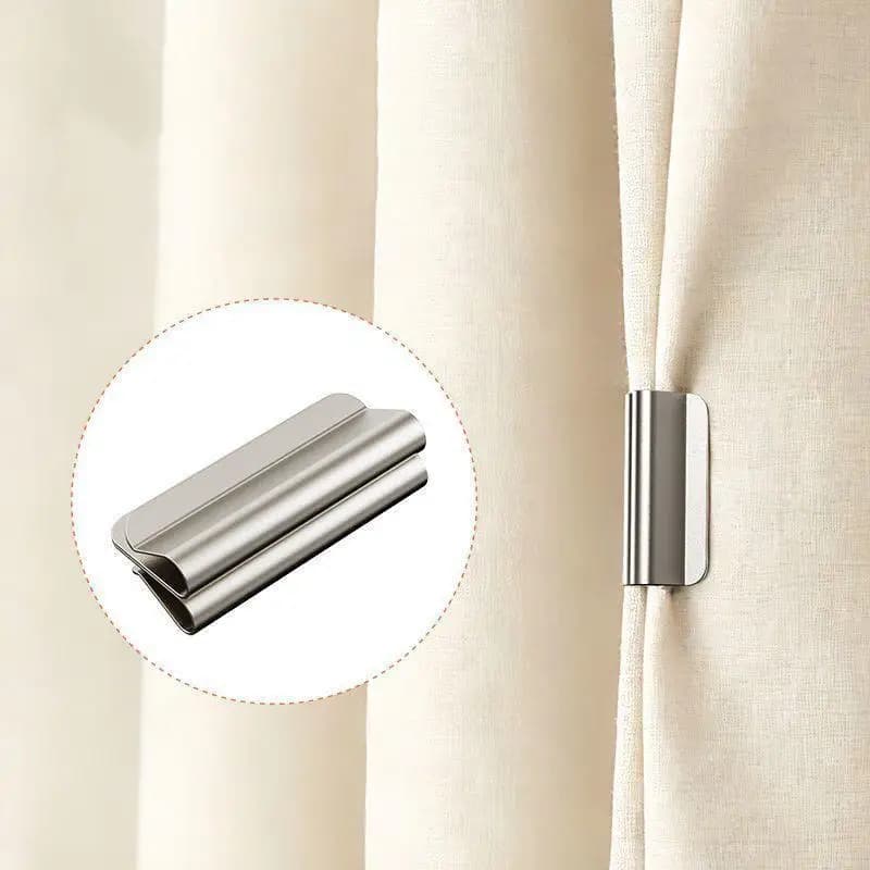 Clip magnetiche resistenti per tende, 2/4 pezzi, per evitare che la luce si infiltri, mantengono la tenda chiusa per tende da casa, camera da letto, ufficio