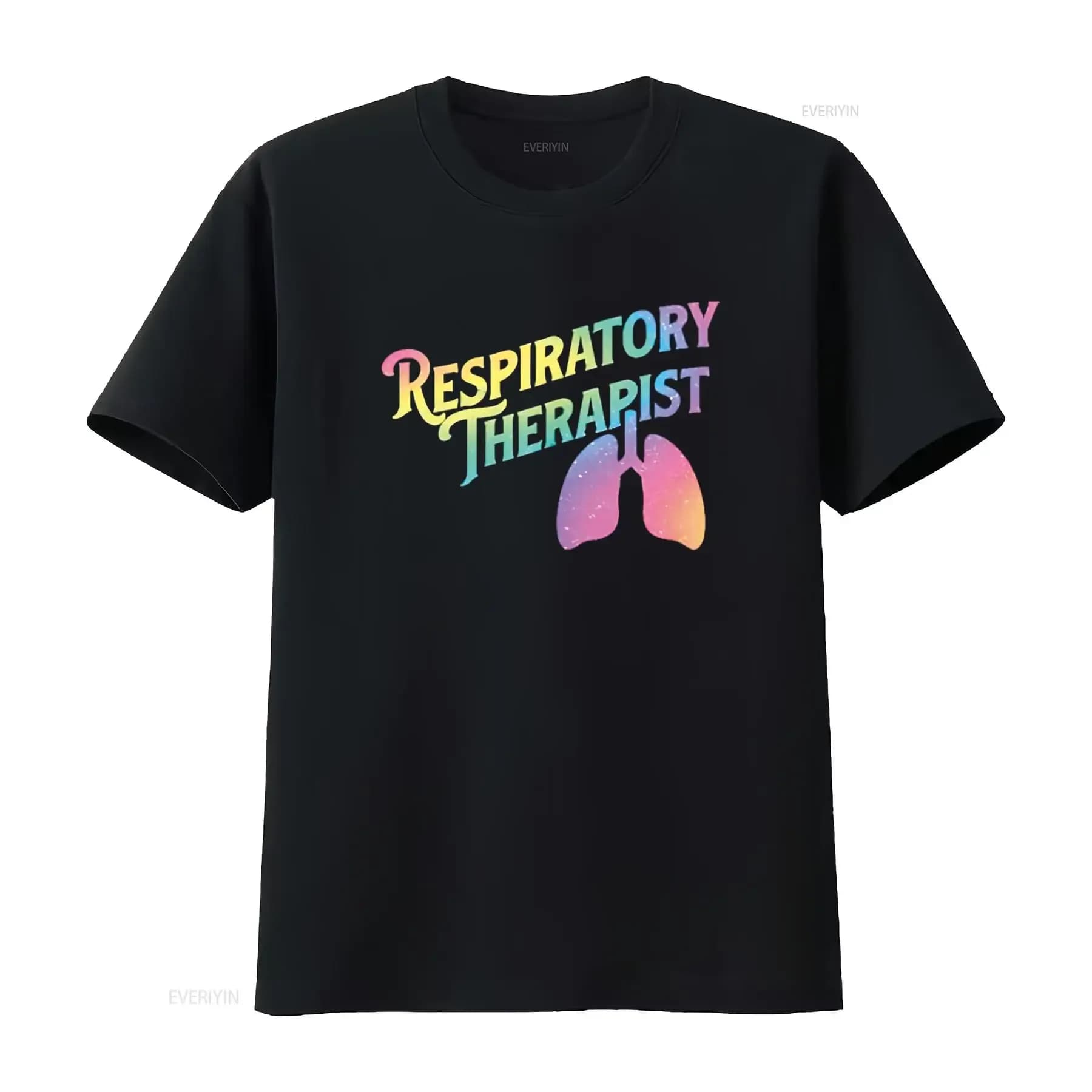 Terapista respiratoria Terapia polmonologica Infermiera Settimana T Shirt vintage lavato Top da indossare tutti i giorni Comodo leggermente