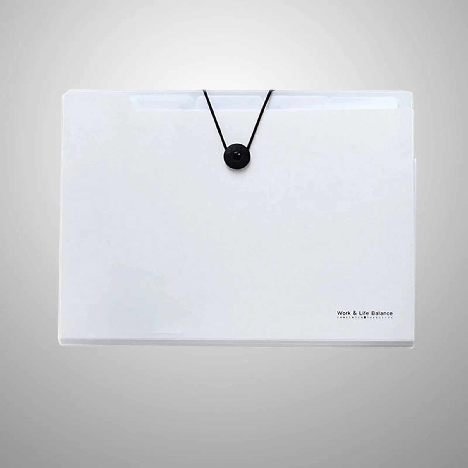 Storage Document File Organizer Office Folder Clear Plastic Halloween Christmas Multi Pocket Folder Portable Document Folder A4
