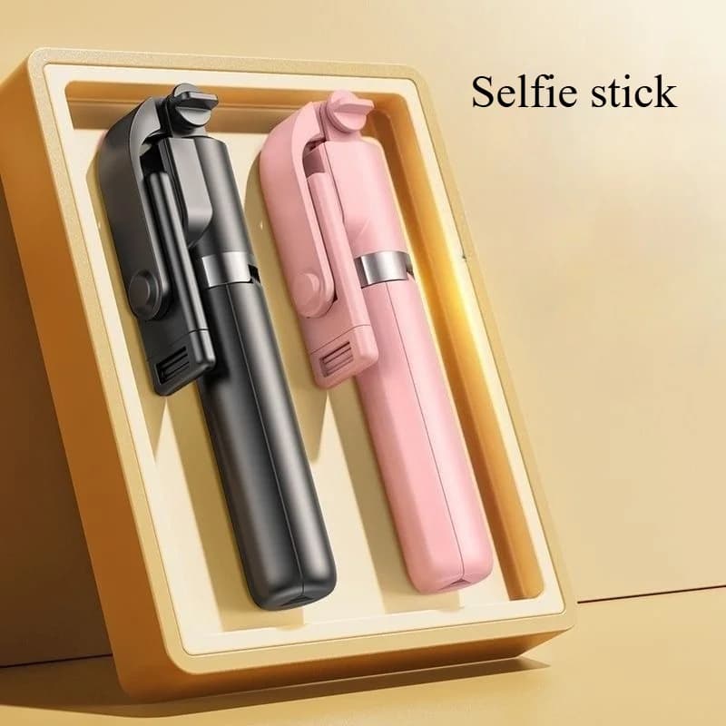 Bluetooth Portable Tripod for Selfie with Remote Control, Phone Extensible Support with Wireless Remote
