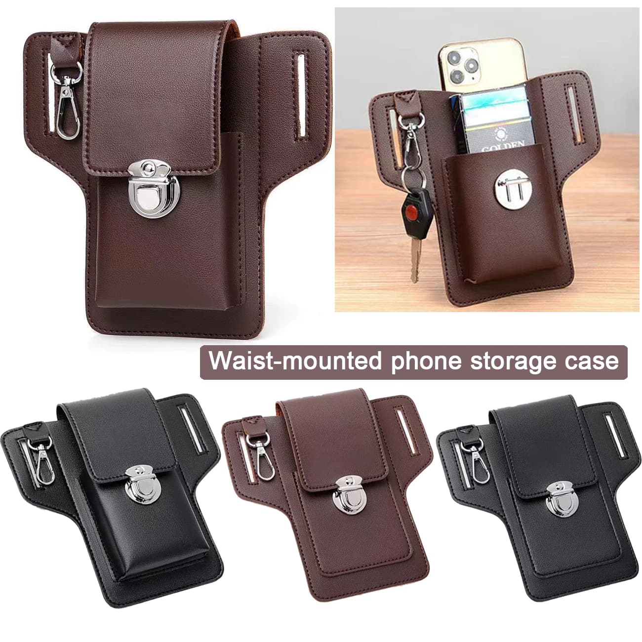 Phone Case Large Waist Bag for Sailing Swim Outdoor Water Waist Belt