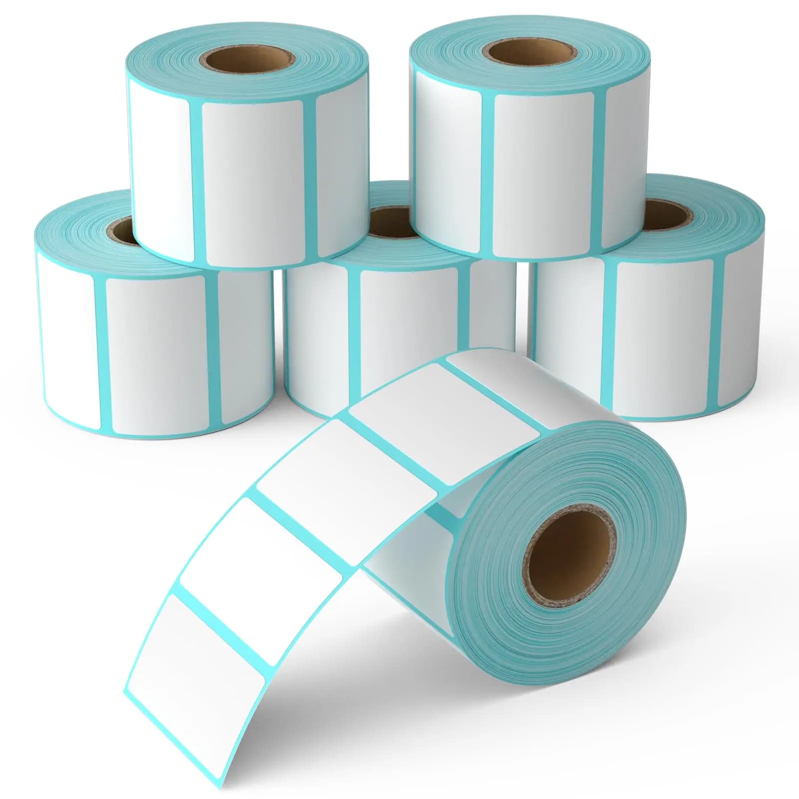 700pcs/Roll 40*20/40*30/50*30mm Print Supplies Thermal Label Sticker Paper Waterproof Supermarket Price Blank Label Direct Print